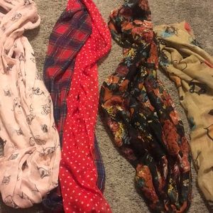 Infinity scarves! 3 for $15!!!